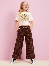 Image number 3 showing, Old Navy x Disney© Cropped Graphic Raw-Edge T-Shirt for Girls