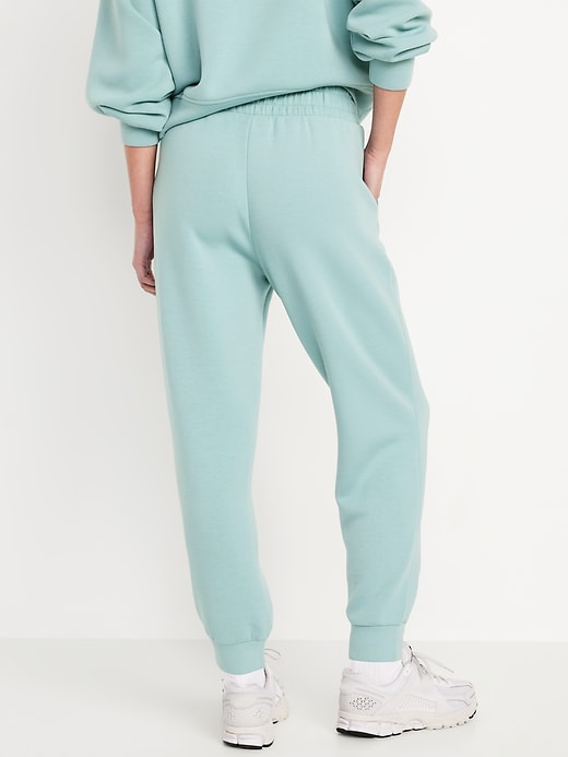 Image number 2 showing, High-Waisted Bounce Fleece Jogger Sweatpants