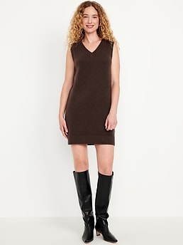 SoSoft Sleeveless Mini Sweater Dress - image 3