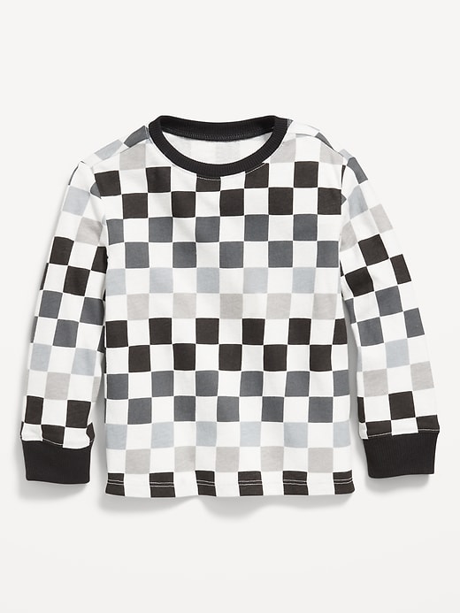 Image number 1 showing, Printed Long-Sleeve T-Shirt for Toddler Boys