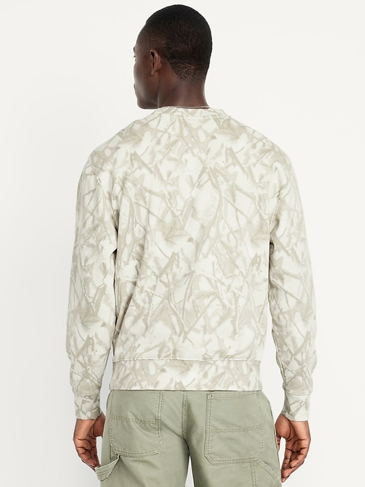 Image number 2 showing, Loose Printed Rotation Crew-Neck Sweatshirt
