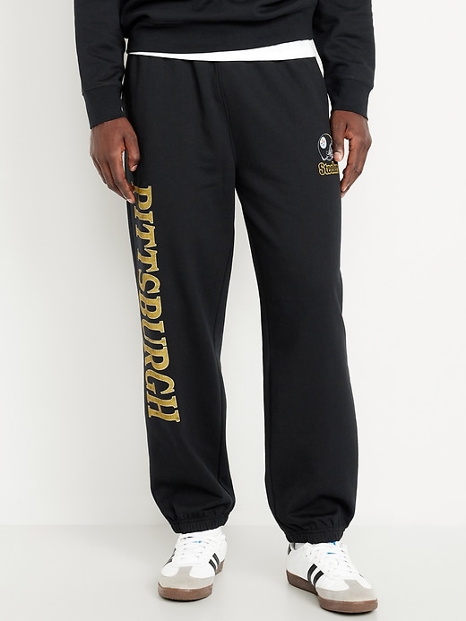 Image number 1 showing, NFL™ Pittsburgh Steelers™ Baggy Jogger Sweatpants