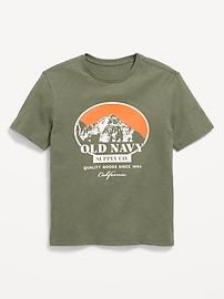 Image number 1 showing, Short-Sleeve Logo-Graphic T-Shirt for Boys