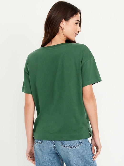 Image number 2 showing, Vintage V-Neck T-Shirt