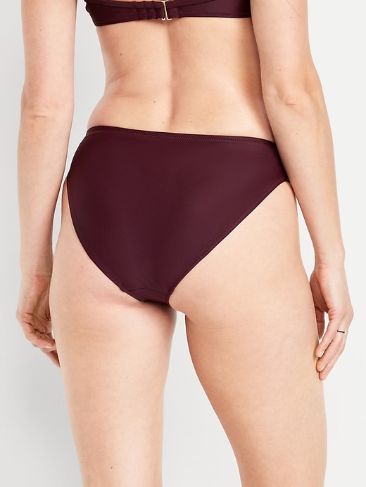 Image number 2 showing, Mid-Rise Bikini Swim Bottoms