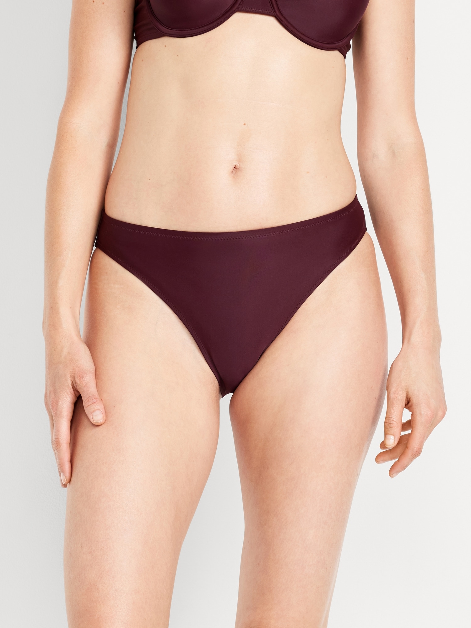 Mid-Rise Bikini Swim Bottoms - image 4