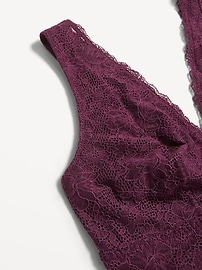 Image number 3 showing, V-Neck Lace Bralette