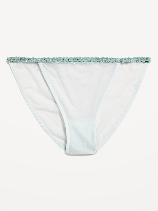 Image number 3 showing, Mesh String Bikini Underwear