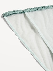 Image number 2 showing, Mesh String Bikini Underwear