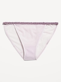 Image number 3 showing, Mesh String Bikini Underwear