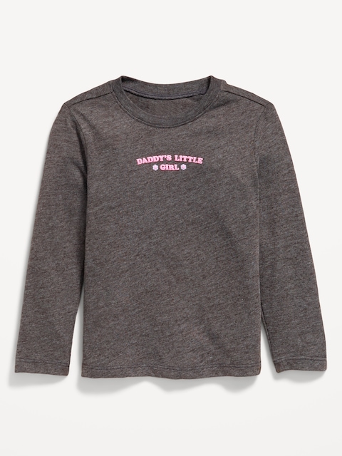 Long-Sleeve Graphic T-Shirt for Toddler Girls