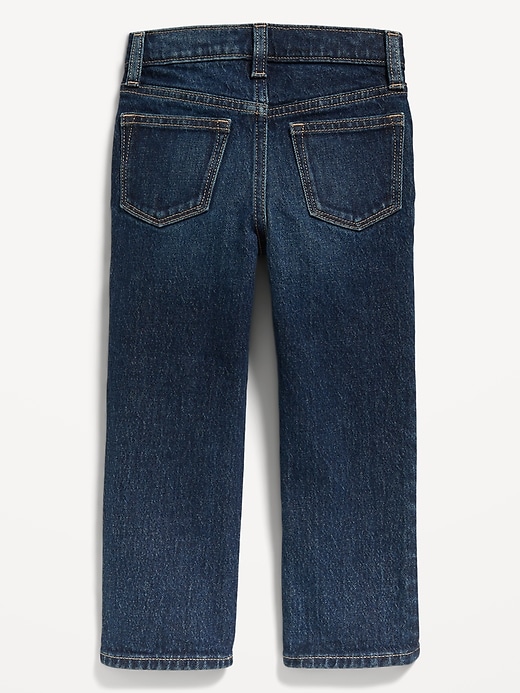 Image number 2 showing, Straight-Leg Built-In Flex Jeans for Toddler Boys
