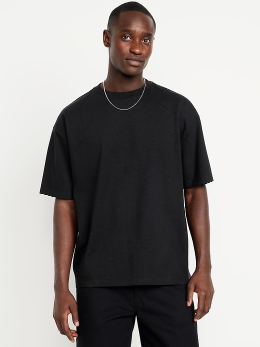 Image number 1 showing, Oversized Heavyweight Modern T-Shirt