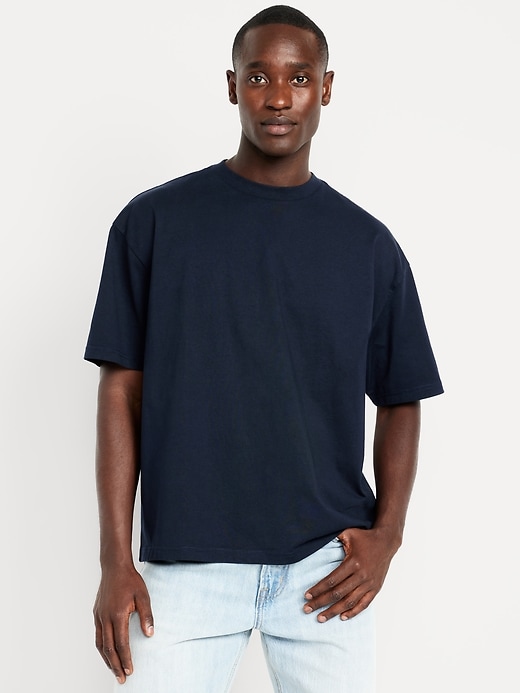 Image number 1 showing, Oversized Heavyweight Modern T-Shirt