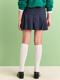 Image number 2 showing, Pleated Twill Skirt for Girls