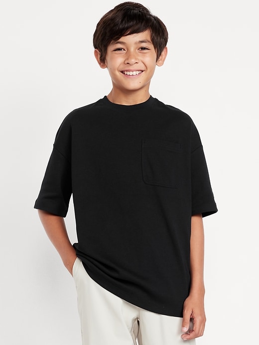 Image number 3 showing, Dynamic Fleece Oversized Skate T-Shirt for Boys