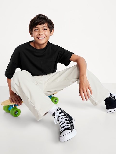 Dynamic Fleece Oversized Skate T-Shirt for Boys