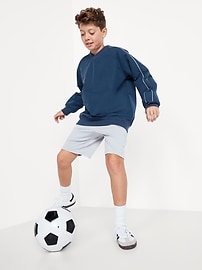 Image number 1 showing, Oversized V-Neck Performance Top for Boys