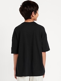 Image number 2 showing, Dynamic Fleece Oversized Skate T-Shirt for Boys