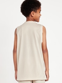 Image number 2 showing, Mesh Graphic Basketball Tank Top for Boys