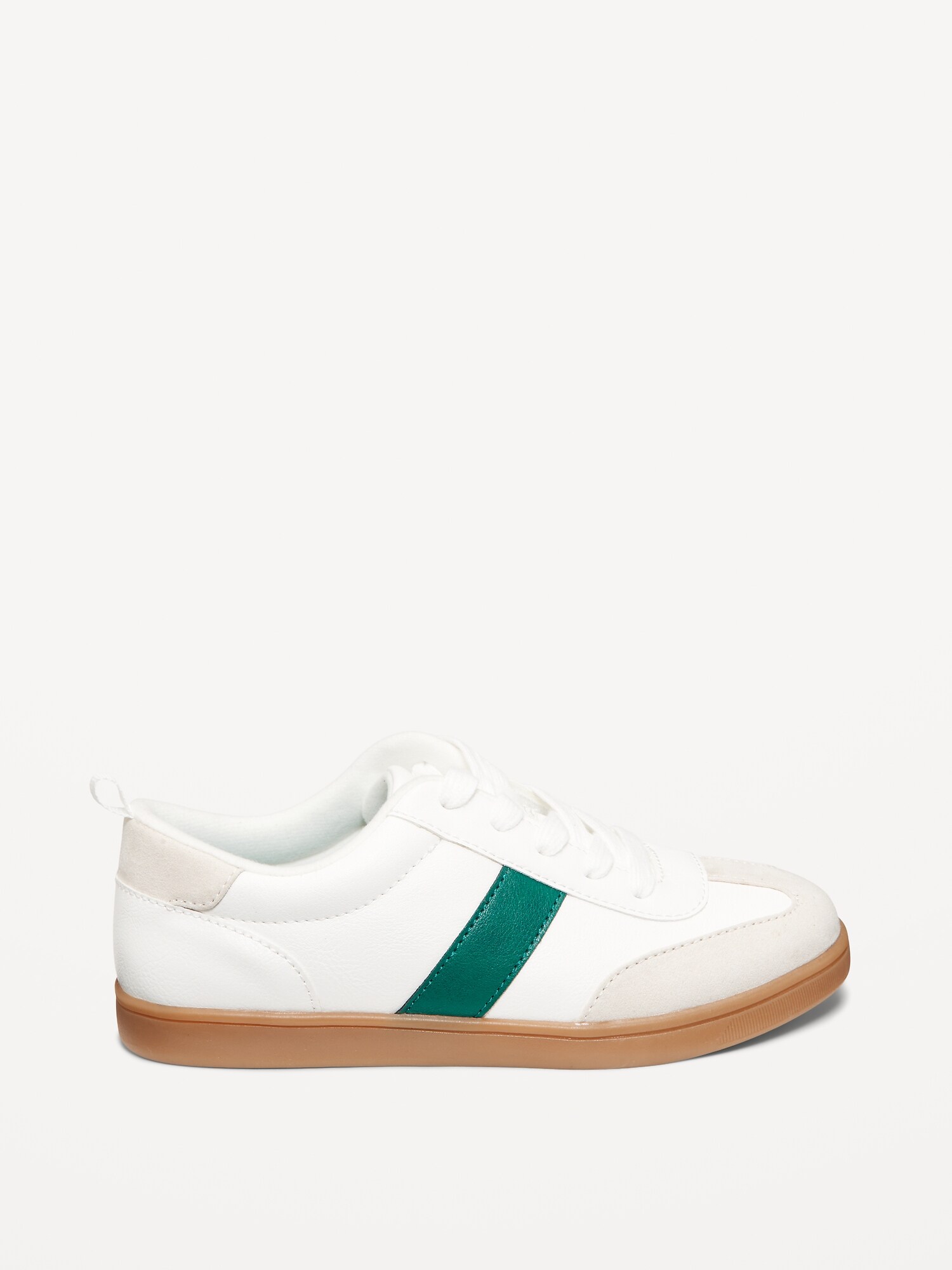 Кроссовки Old Navy Faux-Leather Lace-Up Soccer Sneakers для мальчиков, цвет: Зелёный — фото 4