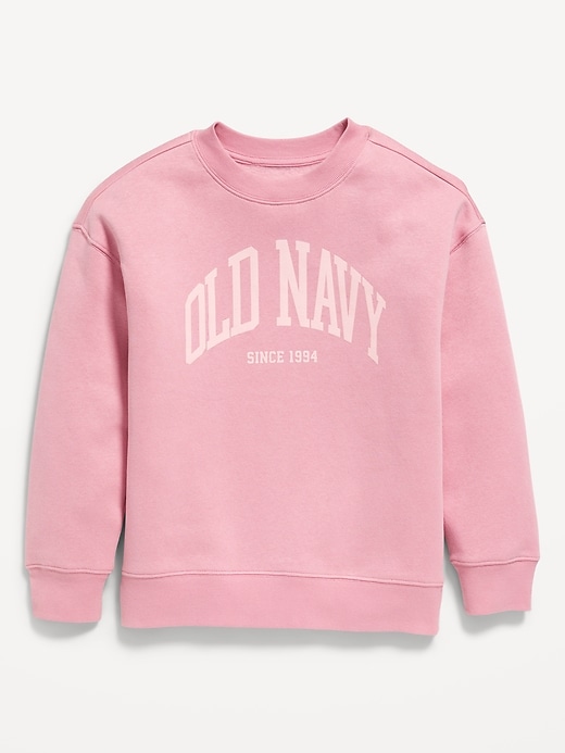 Image number 1 showing, Oversized Logo-Graphic Sweatshirt for Boys