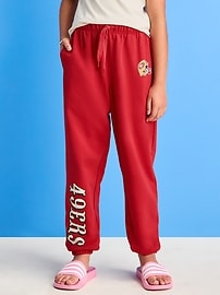 Image number 3 showing, NFL™ San Francisco 49ers™ Gender-Neutral Jogger Sweatpants for Kids