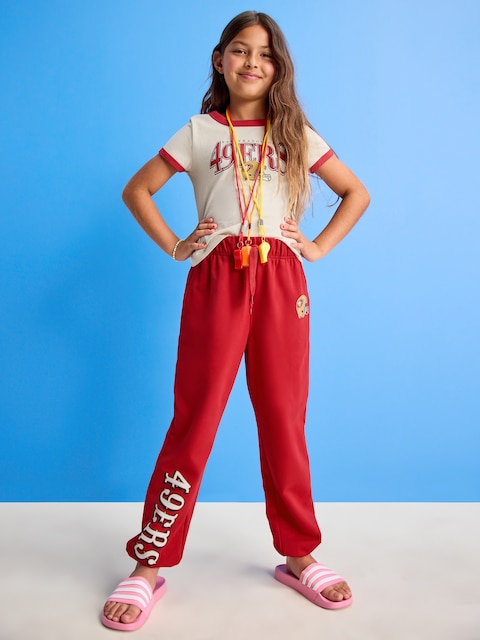San Francisco 49ers Gender-Neutral Jogger Sweatpants for Kids - San Francisco 49Ers