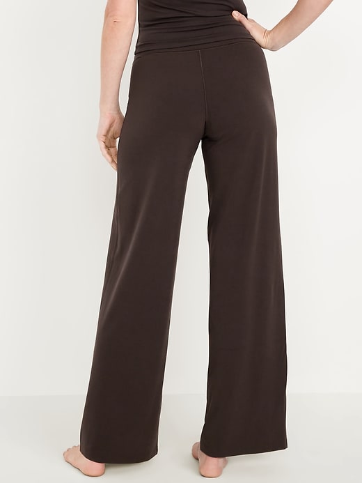 Image number 2 showing, High-Waisted StudioSmooth Wide-Leg Pants