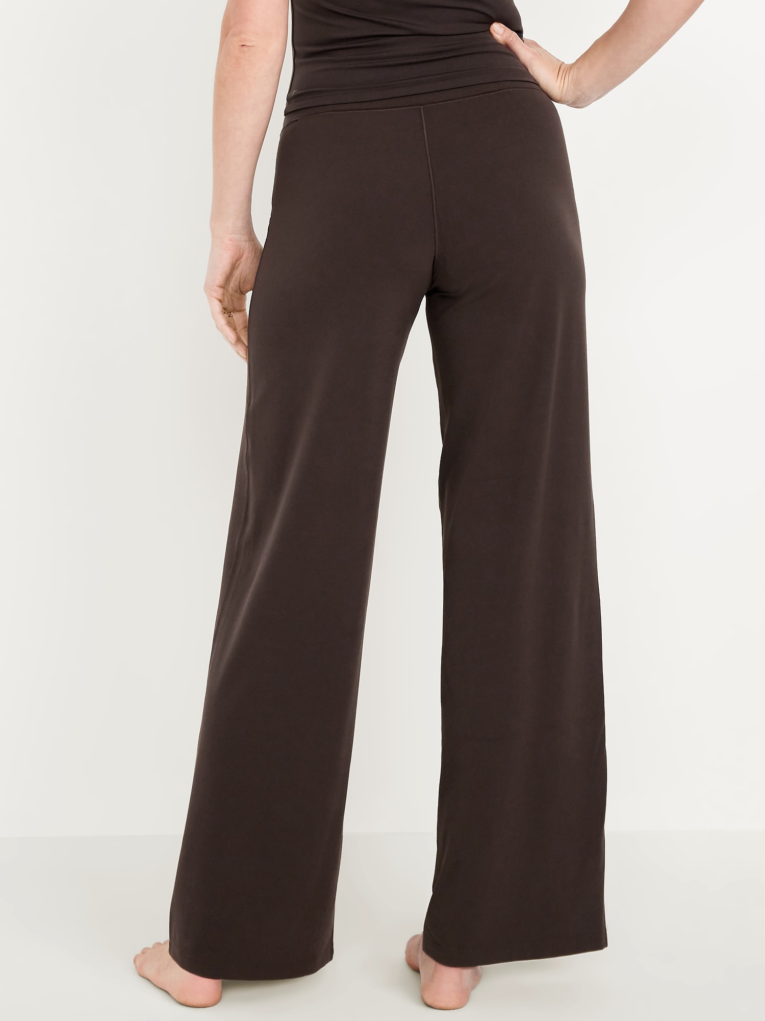 High-Waisted StudioSmooth Wide-Leg Pants | Old Navy