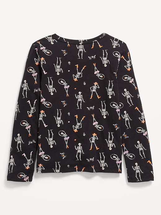Image number 2 showing, Softest Printed Long-Sleeve T-Shirt for Girls