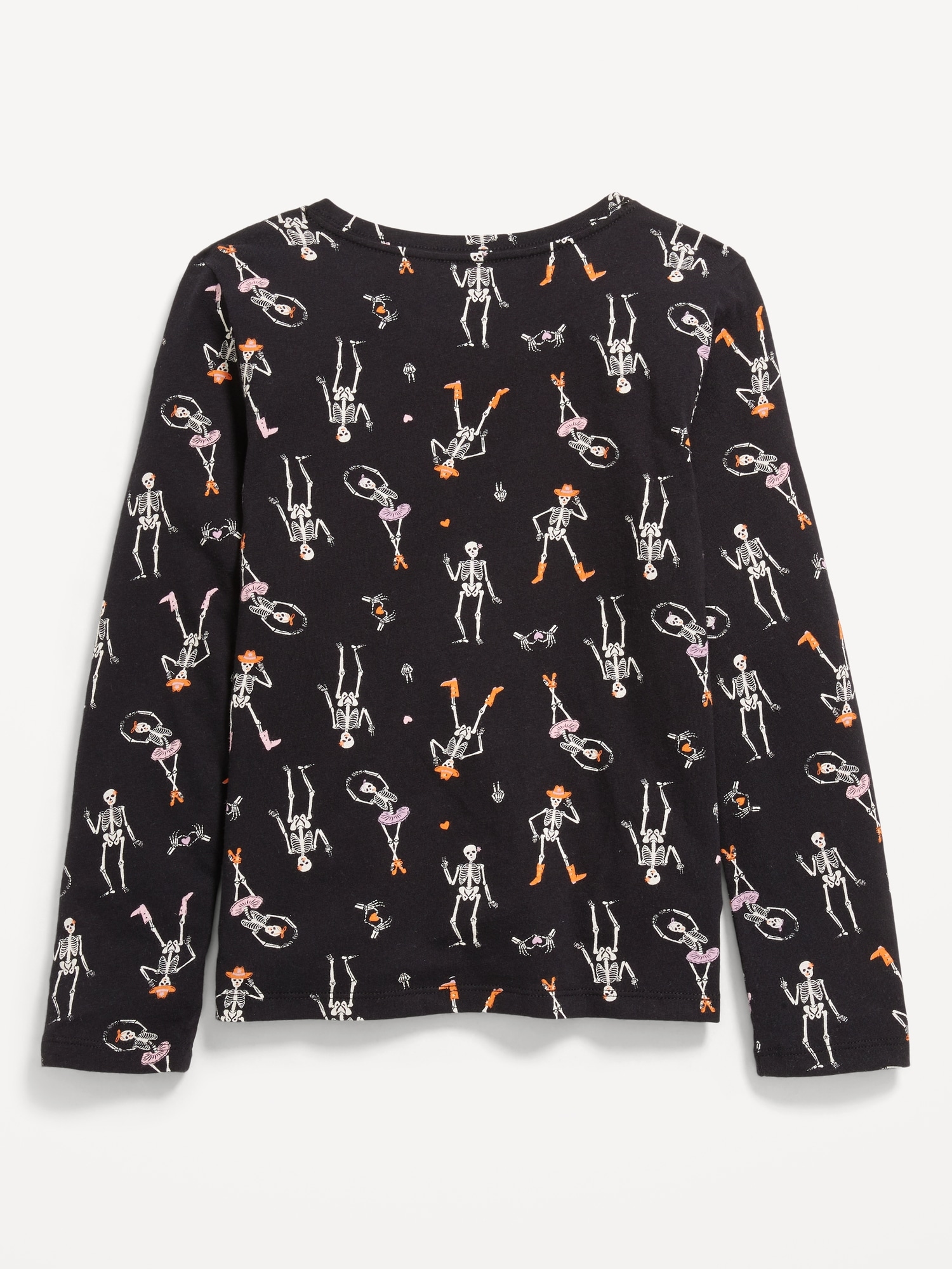 Softest Long-Sleeve Heart-Pocket T-Shirt for Girls