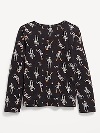 Image number 2 showing, Softest Printed Long-Sleeve T-Shirt for Girls