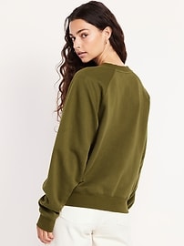 Image number 2 showing, SoComfy Oversized Raglan Sweatshirt