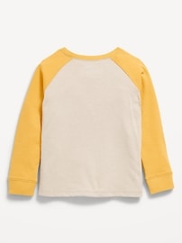 Image number 2 showing, Long-Sleeve Pocket T-Shirt for Toddler Boys