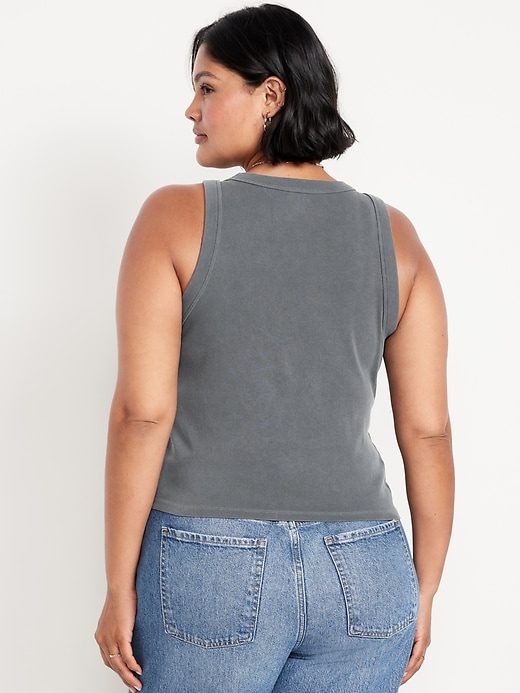 Image number 7 showing, Snug Crop Tank Top