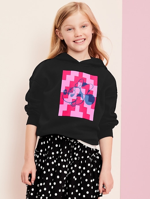 Image number 3 showing, Old Navy x Disney© Oversized Graphic Pullover Tunic Hoodie for Girls