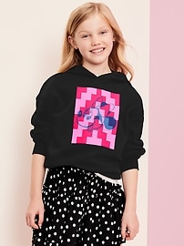 Image number 3 showing, Old Navy x Disney© Oversized Graphic Pullover Tunic Hoodie for Girls
