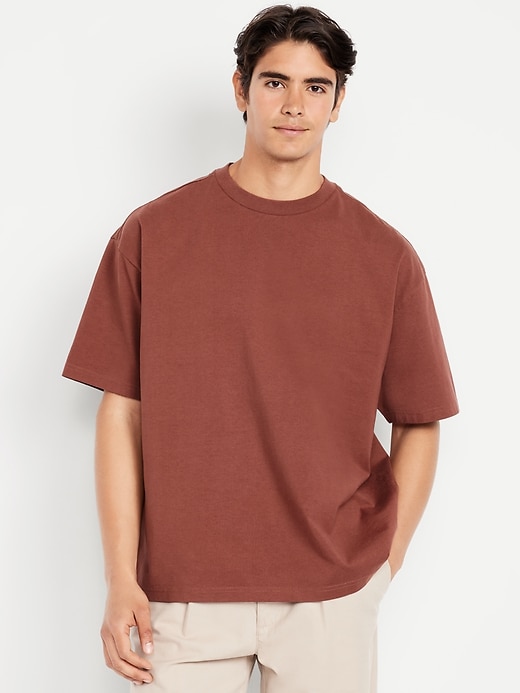 Image number 1 showing, Oversized Heavyweight Modern T-Shirt