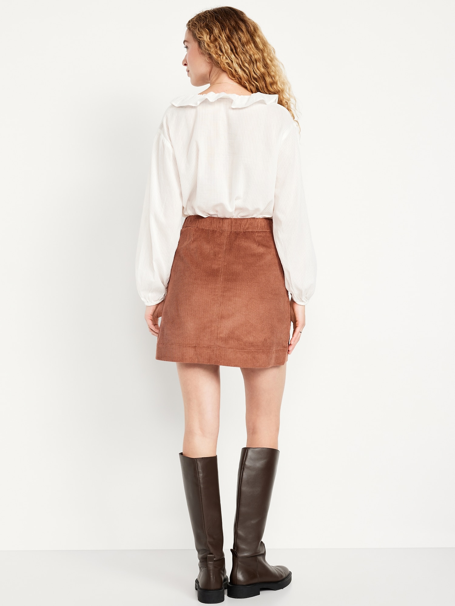 Mini Corduroy Skirt