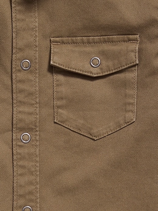 Image number 3 showing, Long-Sleeve Western Pocket Shirt for Boys
