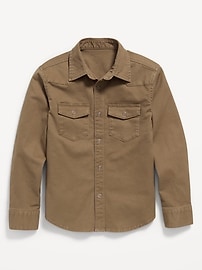 Image number 2 showing, Long-Sleeve Western Pocket Shirt for Boys