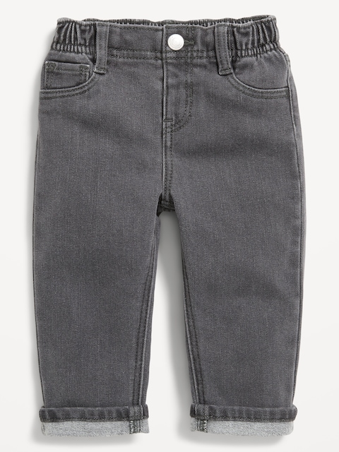 Loose Jeans for Baby - Gray Rinse