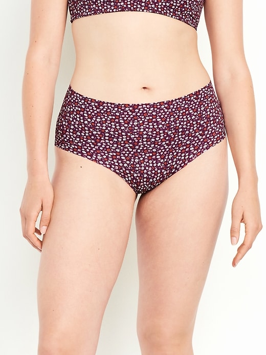 Image number 4 showing, High-Waisted No-Show Brief Underwear