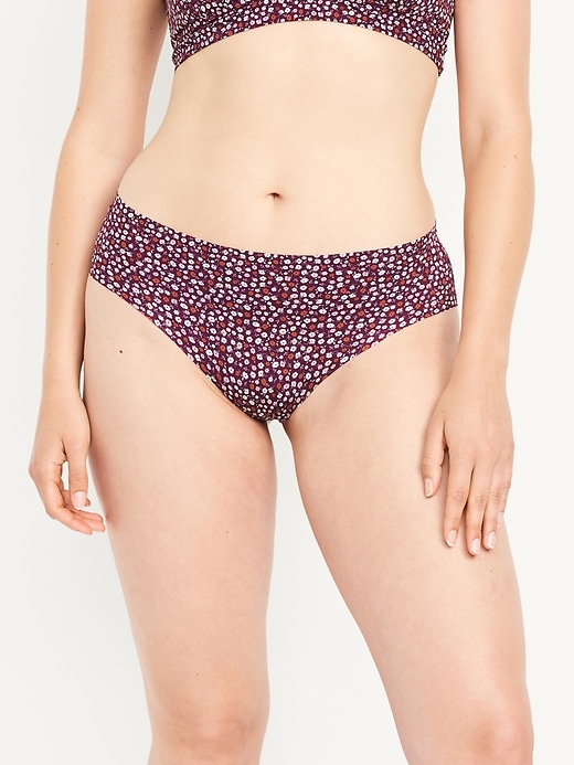 Image number 4 showing, Low-Rise No-Show Hipster Underwear