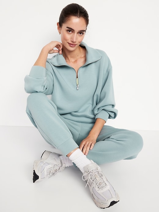 Image number 3 showing, Bounce Fleece Half-Zip Pullover Sweatshirt