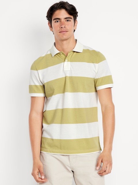 Classic Fit Pique Polo - Celadon