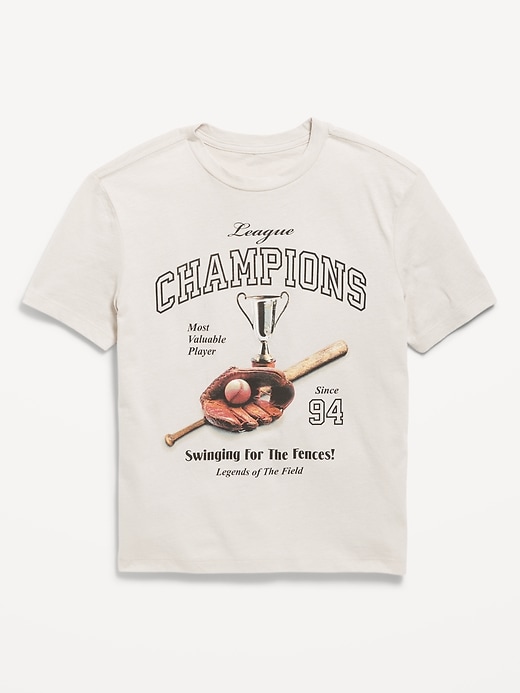 Image number 1 showing, Short-Sleeve Graphic T-Shirt for Boys