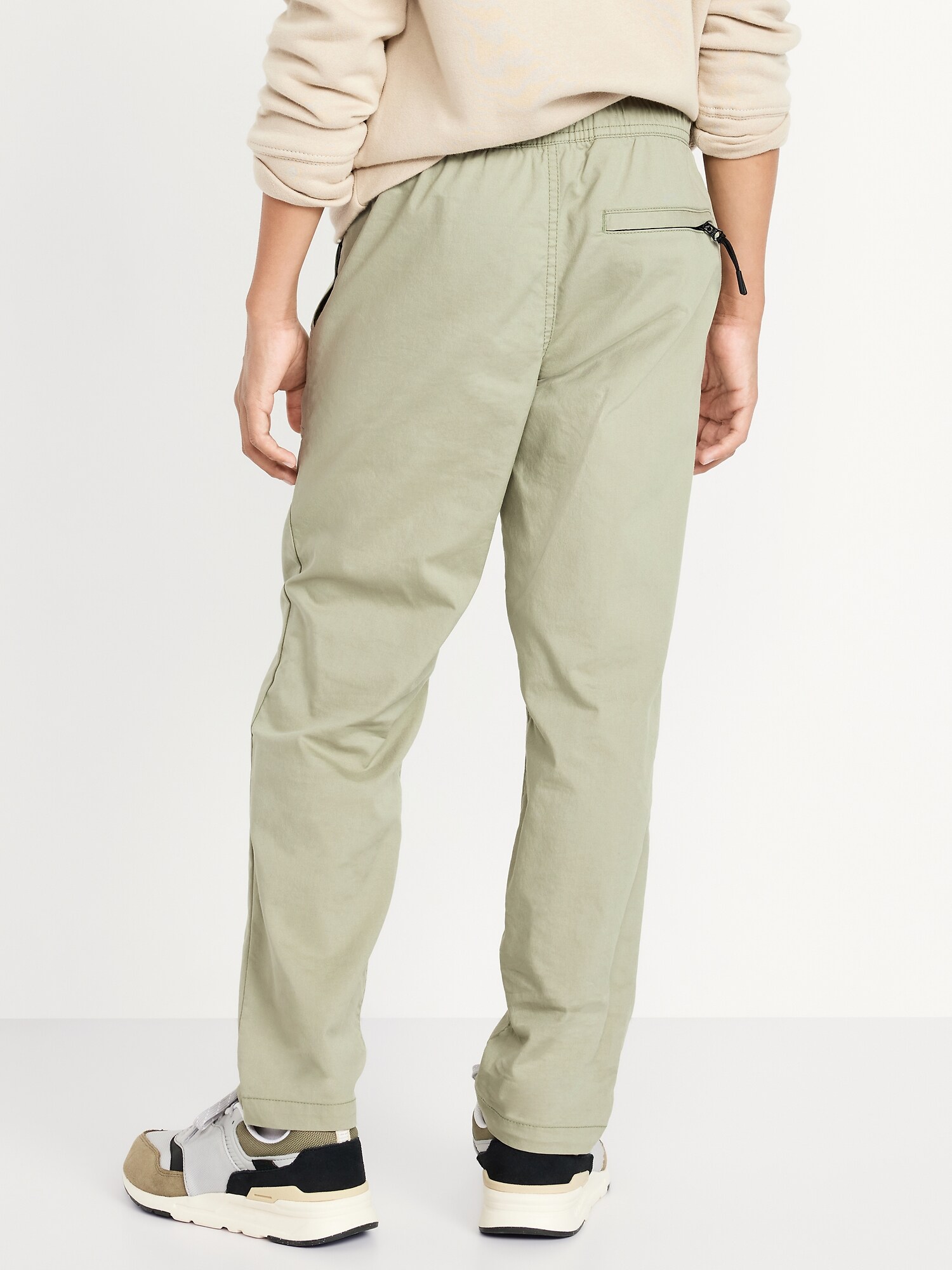 Брюки Old Navy Built-In Flex Tapered Tech Pants для мальчиков, цвет: Ammonite — фото 2