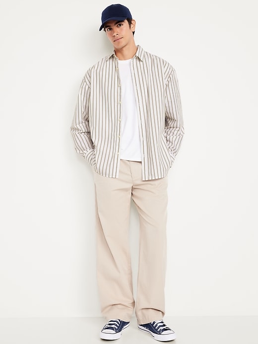 Image number 3 showing, Oversized Poplin Shirt